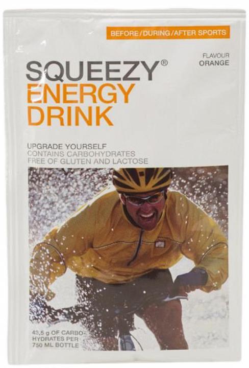 Squeezy Energy Drink Pomarańcza 50g